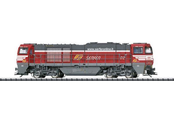 22343 Diesellokomotive Vossloh G 2000 BB der Italienischen Bahngesellschaft SERFER Ep. VI