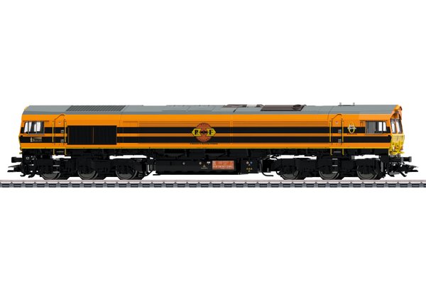 39061 Diesellokomotive Class 66 der Rotterdam Rail Feeding (RRF) Epoche VI