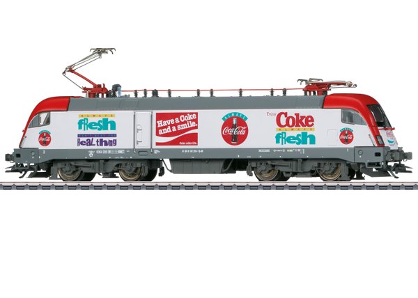 39829 Elektrolokomotive BR 182 der DB AG Epoche VI fiktive Werbegestaltung der Coca-Cola® Company.