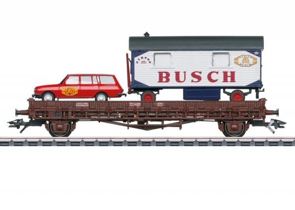 45041 Güterwagen Zirkus Busch der Deutschen Reichsbahn (DR/DDR) Epoche IV