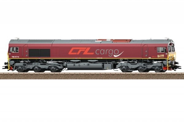 22698 Diesellokomotive Class 66 der CFL Cargo Epoche VI