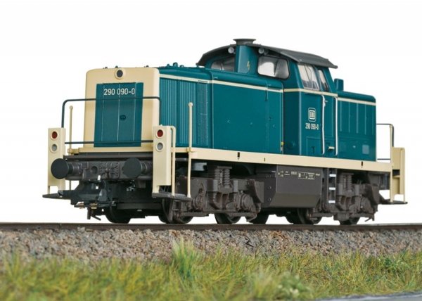 25903 Diesel-Rangierlokomotive Baureihe 290 der Deutschen Bundesbahn Epoche IV