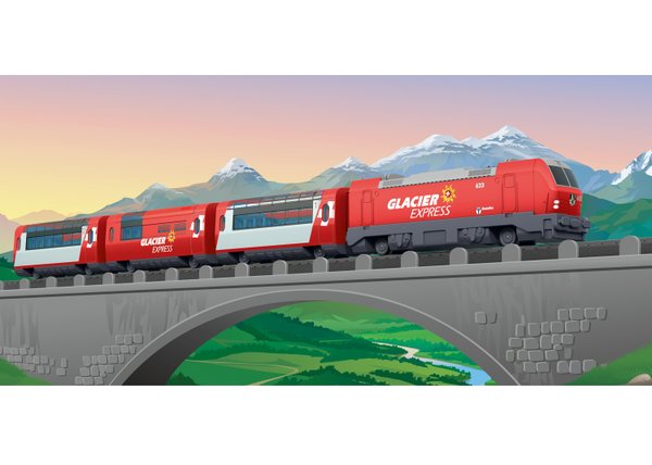 29348 Märklin my world - Startpackung "Glacier Express"