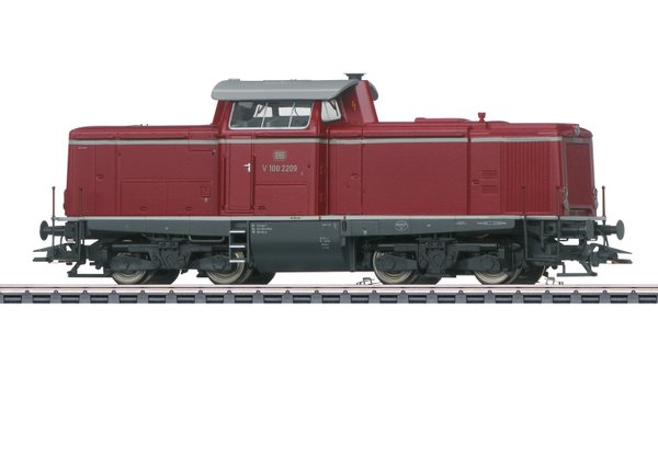37176 Diesellokomotive V 100.20 der Deutschen Bundesbahn (DB) Epoche III