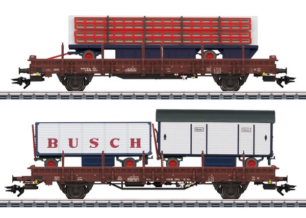 45042 Güterwagen-Set Zirkus Busch der Deutschen Reichsbahn (DR/DDR) Epoche IV