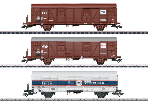 47316 Güterwagen-Set „Frico“ der Niederländischen Eisenbahnen (NS) Epoche IV