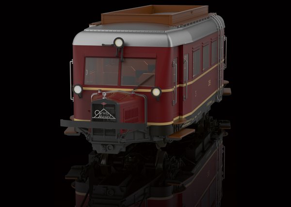 55133 Dieseltriebwagen Baureihe VT 88.9 - das "Schweineschnäuzchen" der DB Epoche III