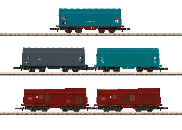 86358 Güterwagen-Set der Belgischen Staatsbahnen (SNCB) Epoche VI