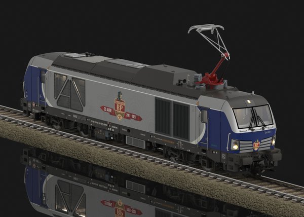 25291 Zweikraftlokomotive BR 248 (Vectron Dual Mode) der Railssytems RP GmbH Epoche VI