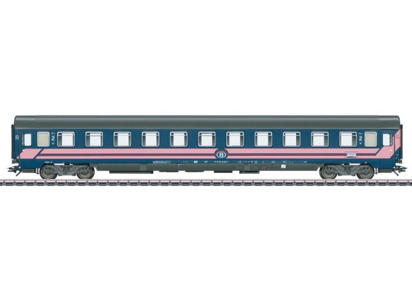 43525 Schnellzug-Liegewagen BI6 der Belgischen Staatsbahnen (SNCB/NMBS) Epoche V