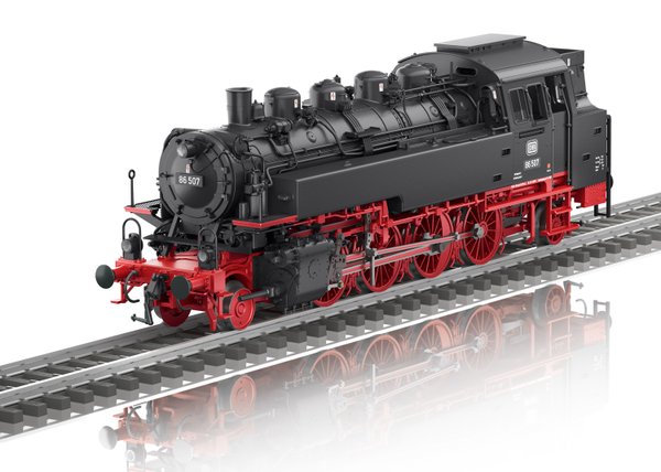 37086 Dampflokomotive Baureihe 86 der DB Epoche III